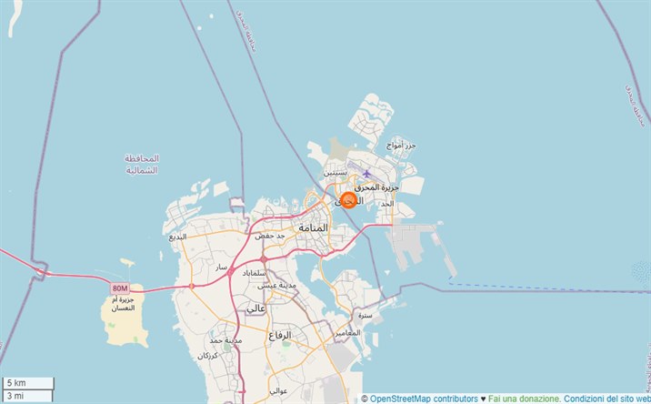mappa Al Muharraq