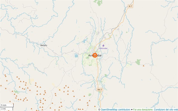mappa Antsirabe