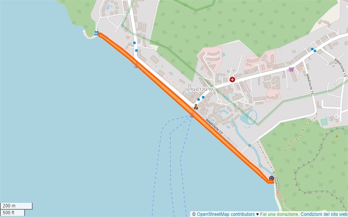 mappa Ao Nang Beach