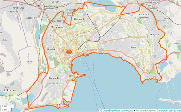 mappa Baku