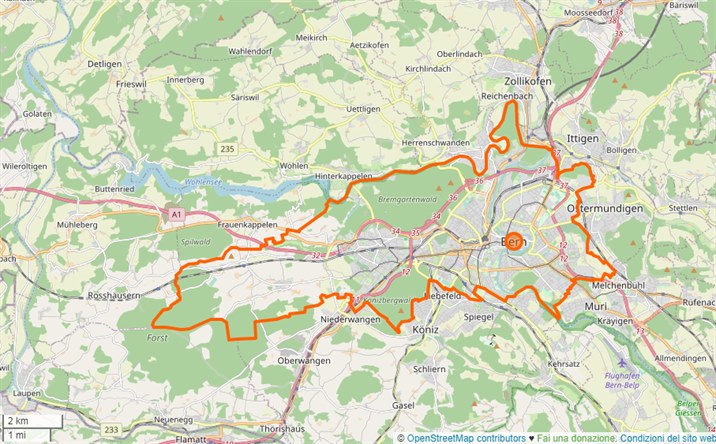 mappa Berna