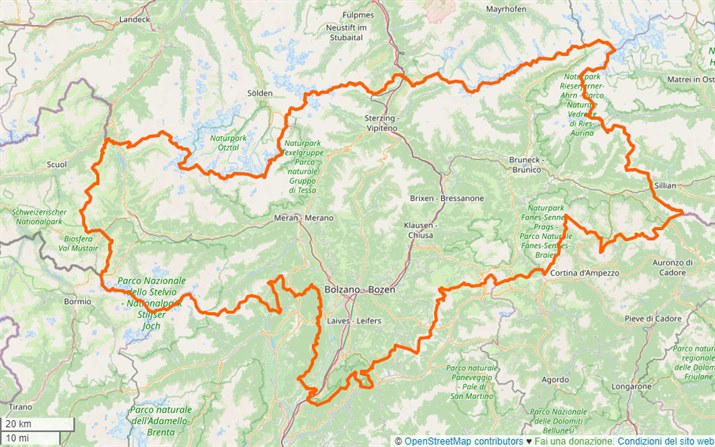 mappa Bolzano