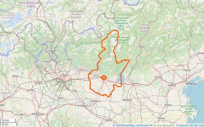 mappa Brescia