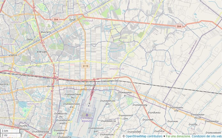 mappa Centro di Pattaya