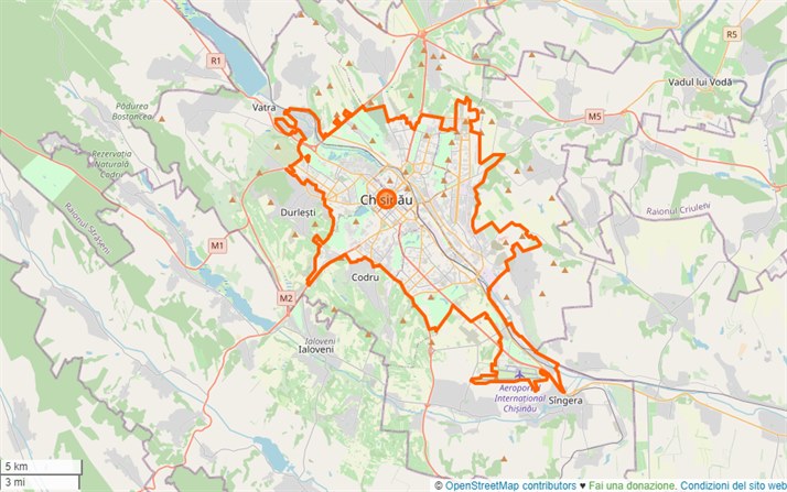 mappa Chişinău