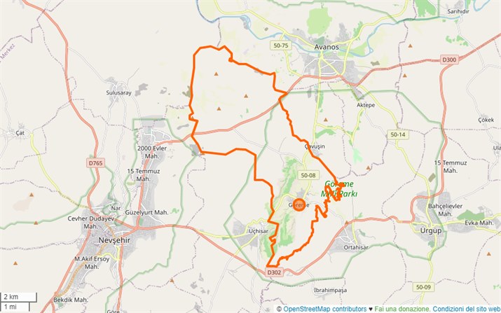 mappa Göreme