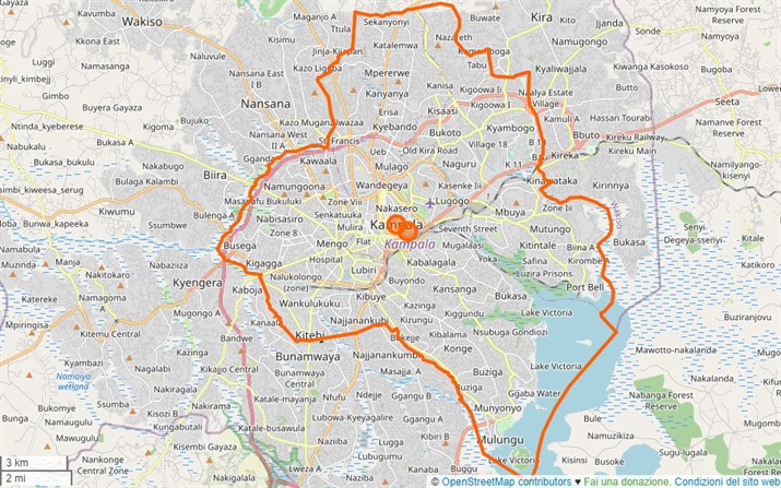 mappa Kampala