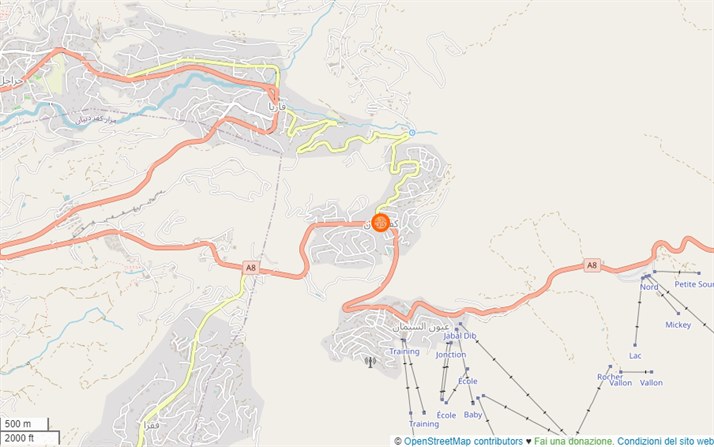 mappa Kfardebian