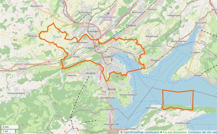 mappa Lucerna