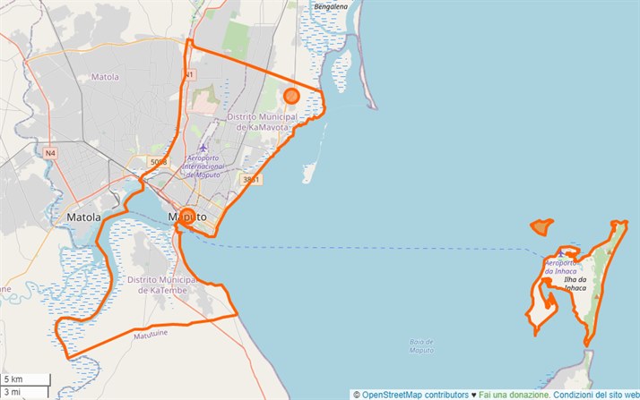mappa Maputo