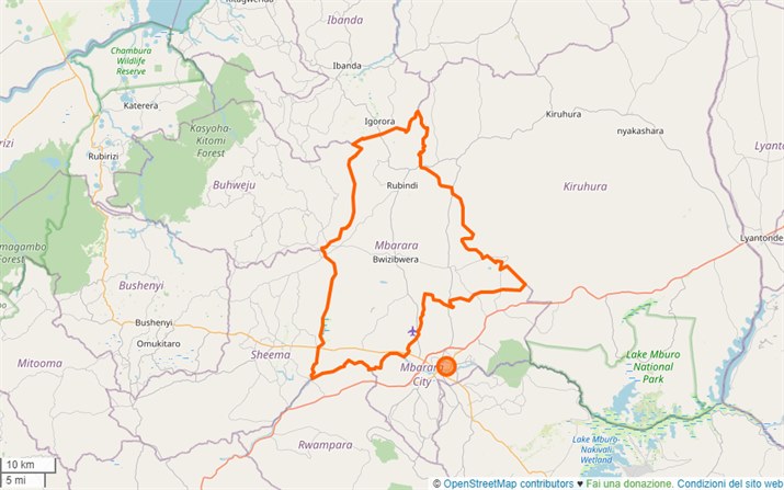 mappa Mbarara