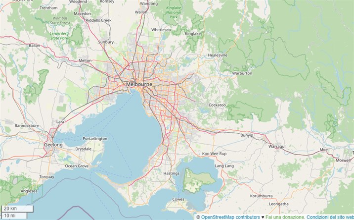 mappa Melbourne