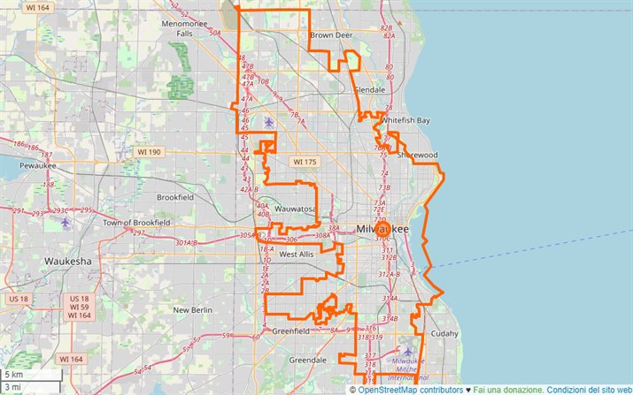 mappa Milwaukee
