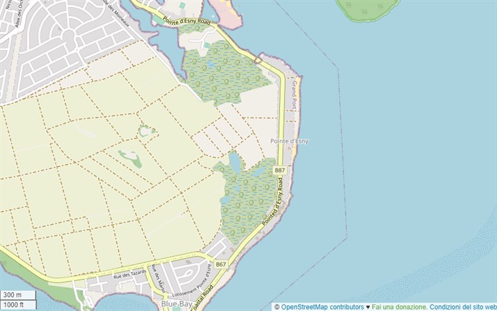 mappa Pointe d'Esny