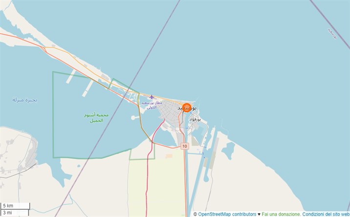 mappa Port Said