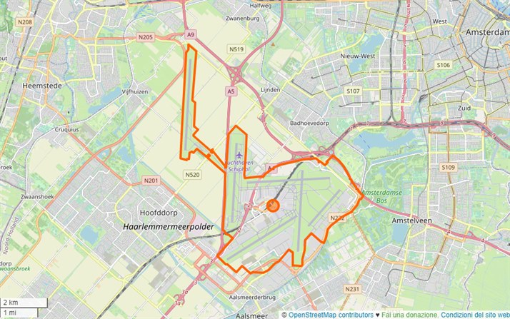 mappa Schiphol