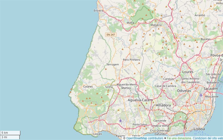 mappa Sintra