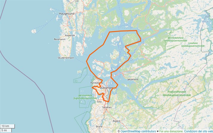 mappa Stavanger