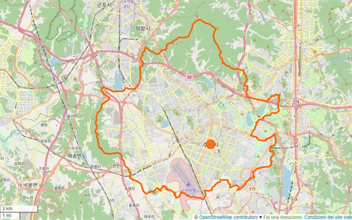 mappa Suwon