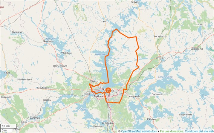 mappa Tampere