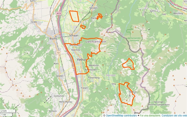 mappa Vaduz